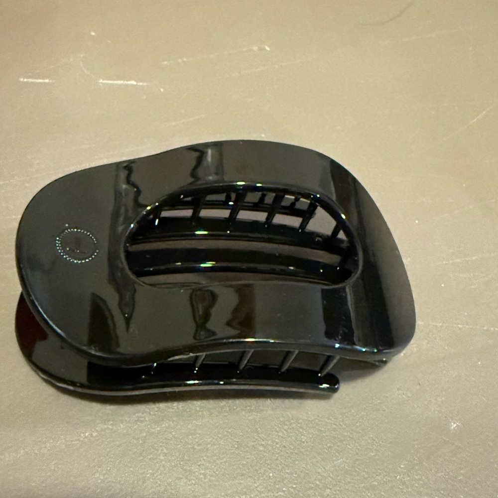 Black Teleties Hair Claw Clip size L